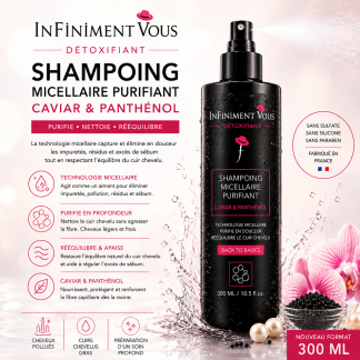 Shampoing Micellaire Signature Detoxifiant 300ml